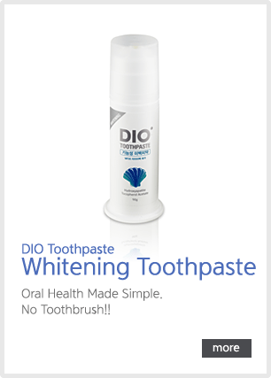 DIO Whitening Toothpaste! click here